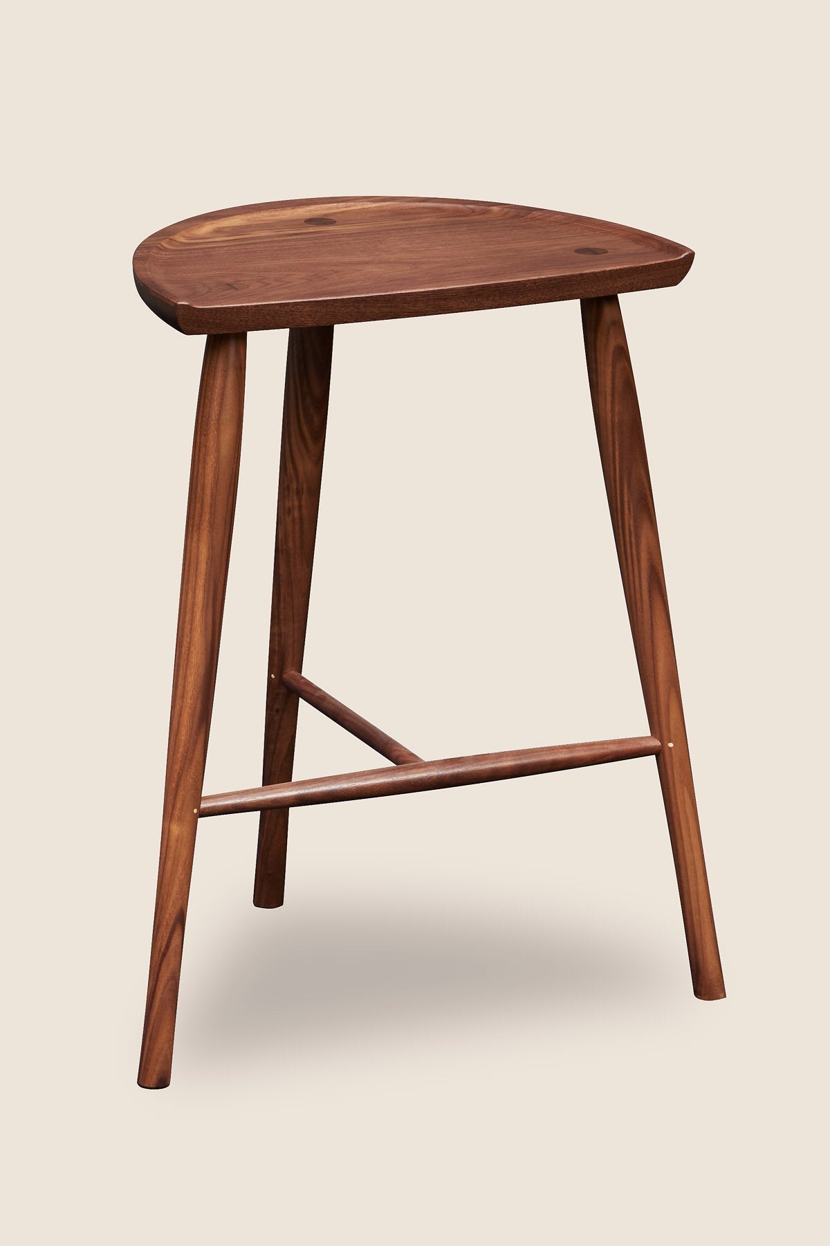 Tabouret Shaker - Noyer