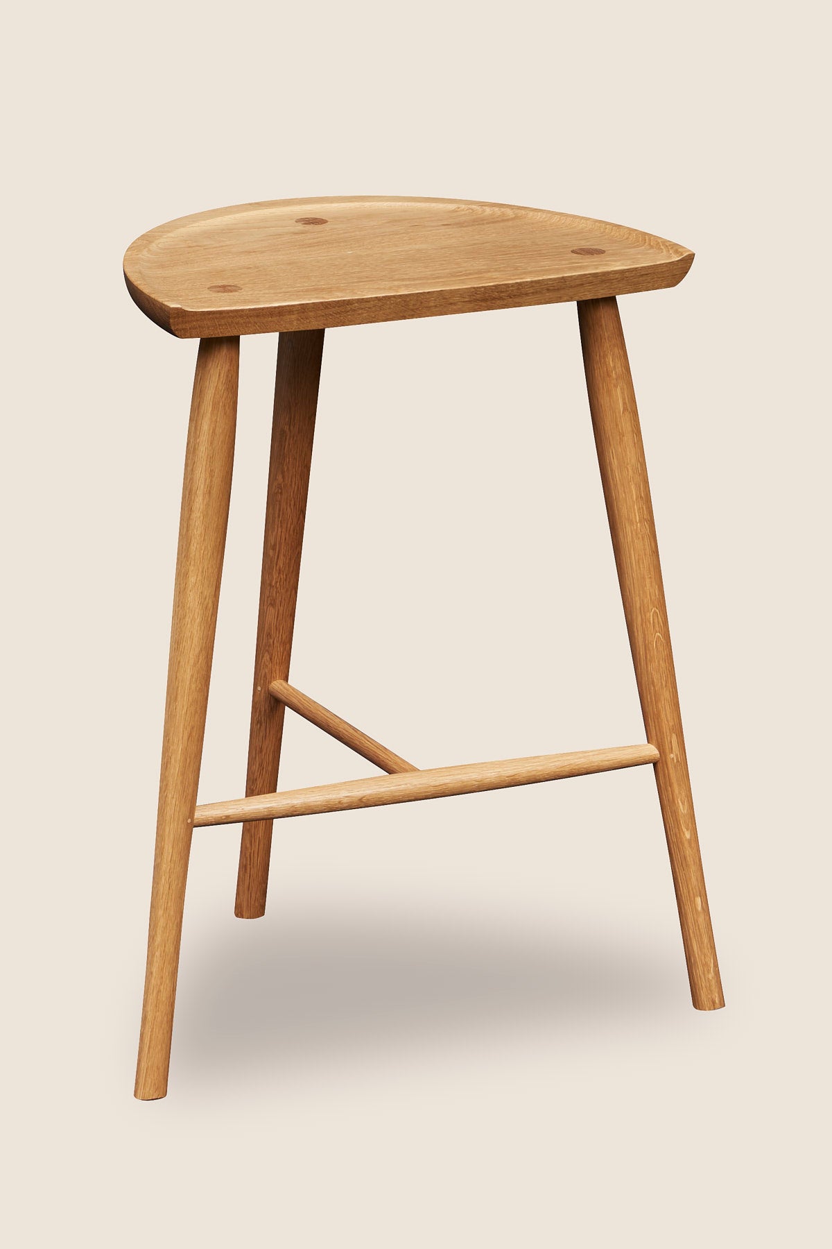 Tabouret Shaker - Chêne blanc