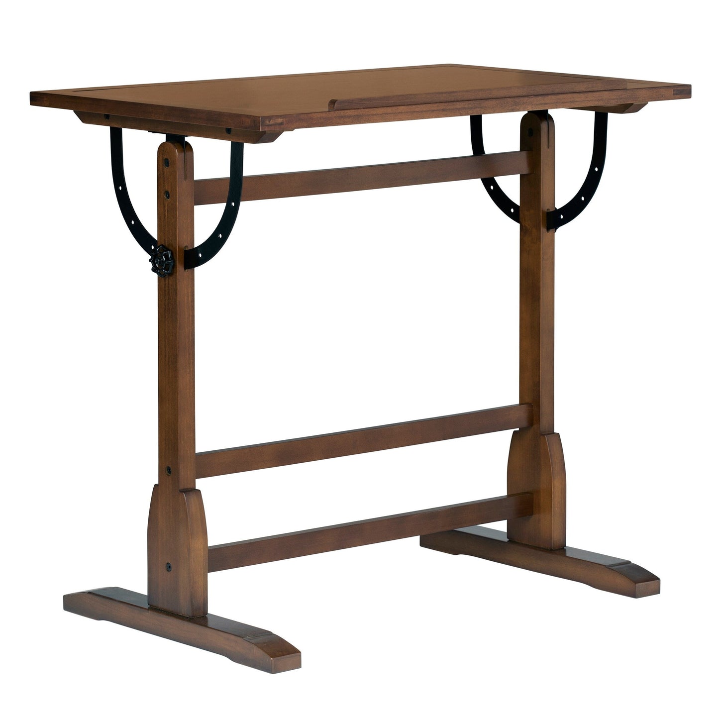 Table de dessin vintage en bois Studio Designs de 91 cm avec plateau inclinable pour le dessin