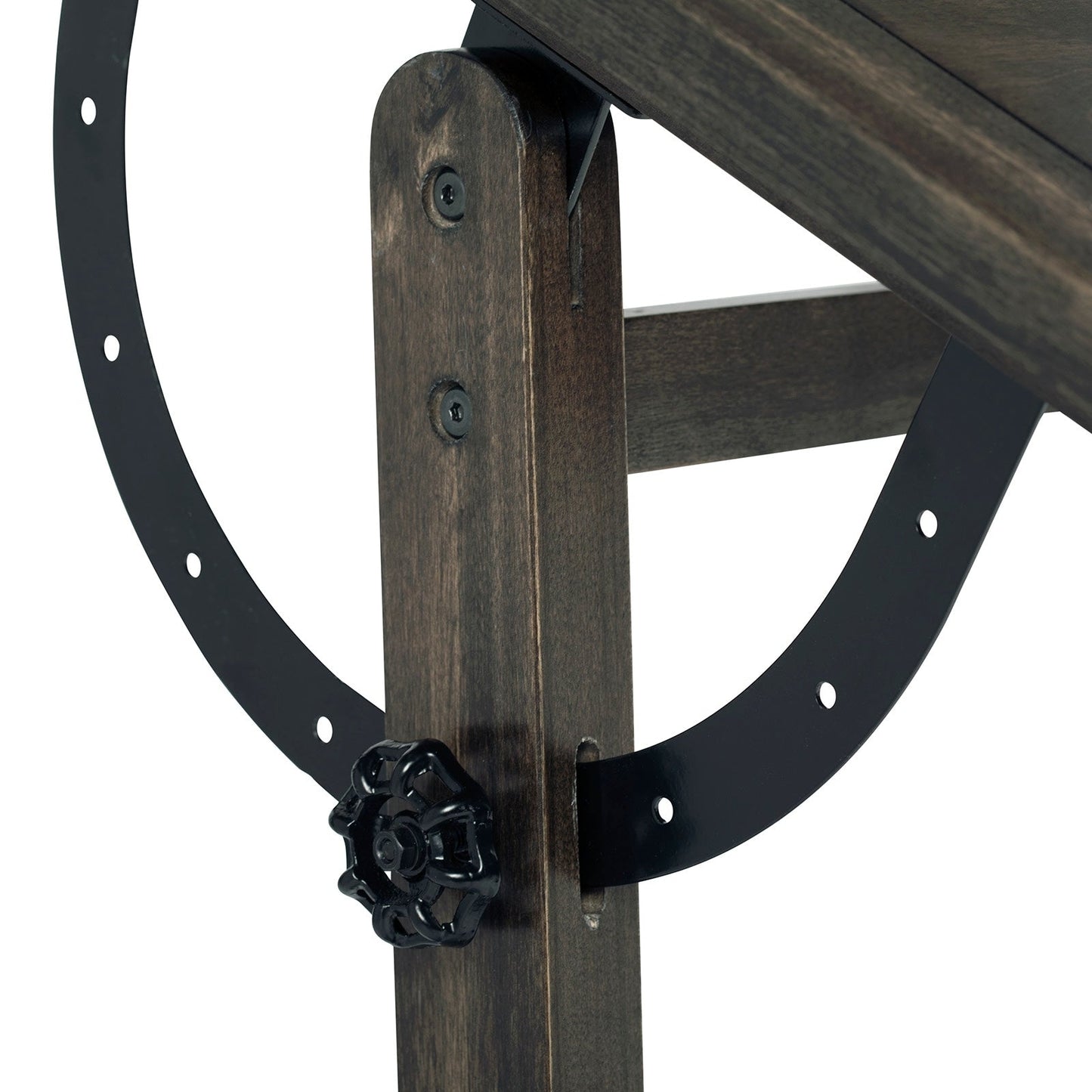 Table de dessin vintage en bois Studio Designs de 91 cm avec plateau inclinable pour le dessin