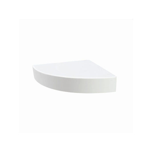 Transolid Studio, siège de douche d'angle mural en surface solide, 35,5 x 35,5 cm - 36,8 x 36,2 x 7,6 cm