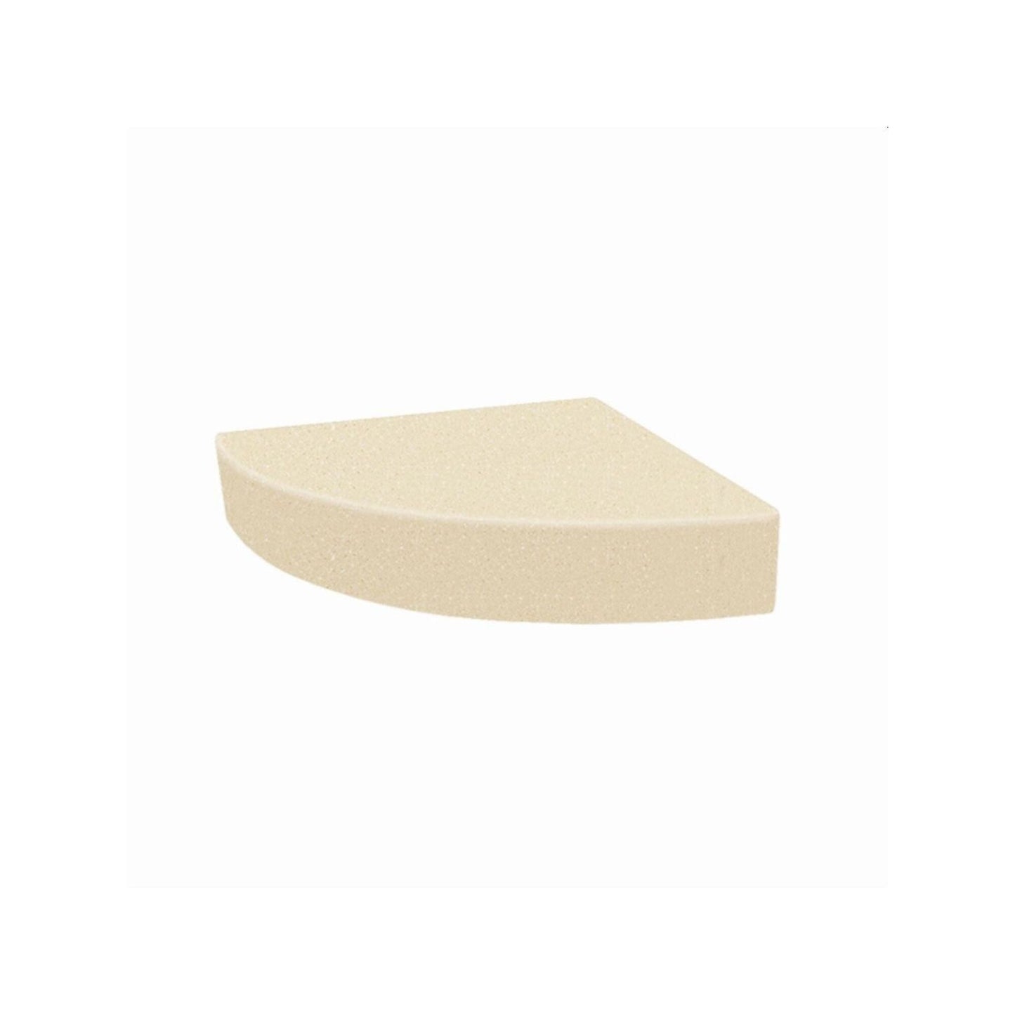 Transolid Studio, siège de douche d'angle mural en surface solide, 35,5 x 35,5 cm - 36,8 x 36,2 x 7,6 cm