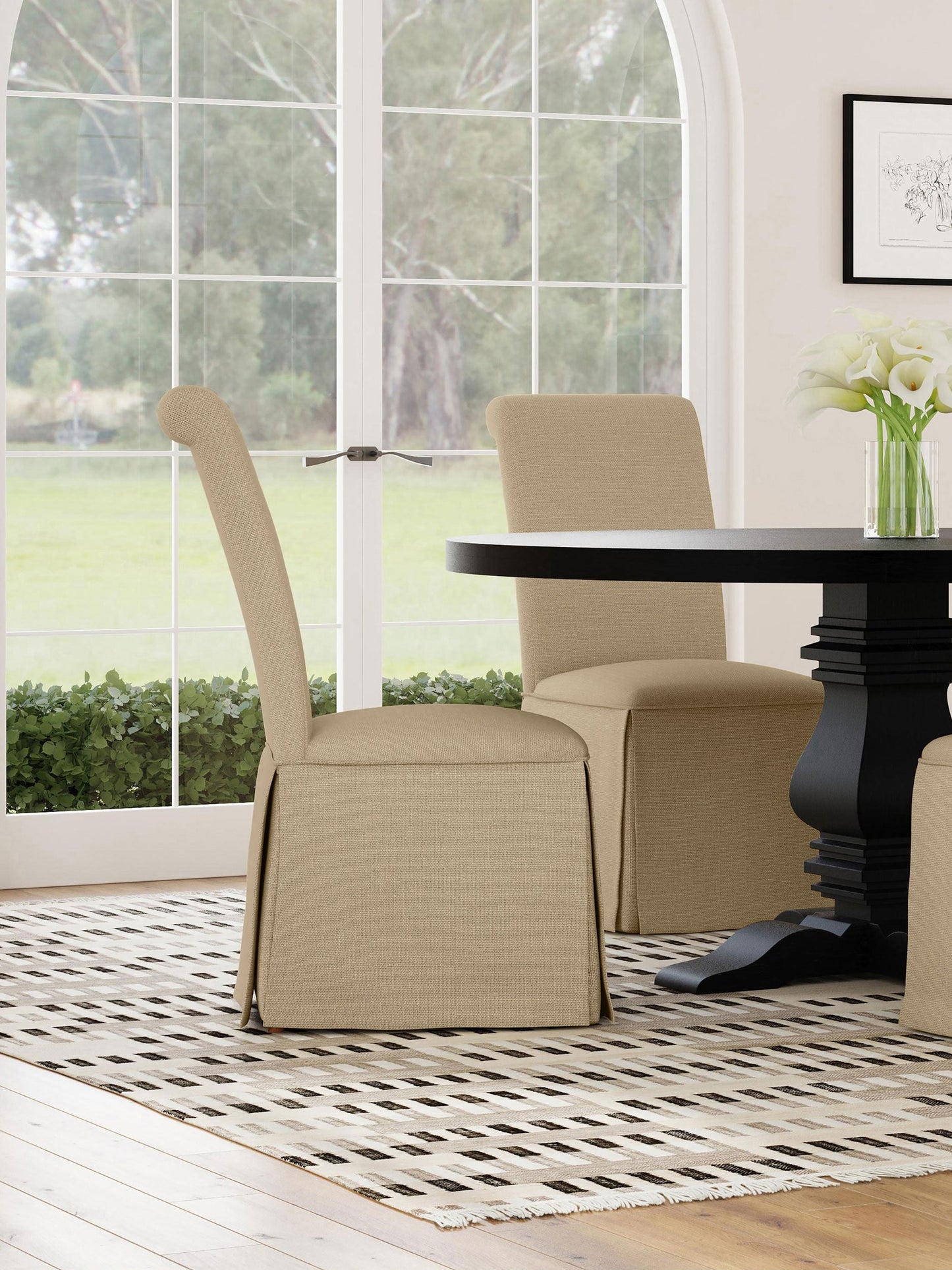 Chaise d'appoint Shawna
