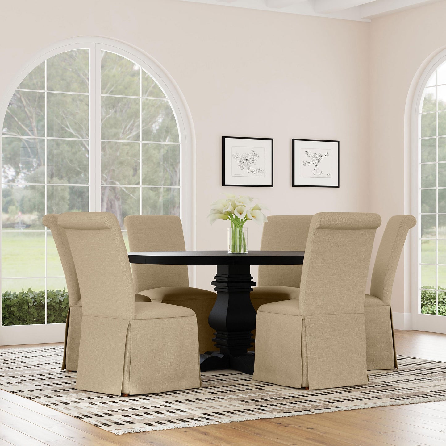 Chaise d'appoint Shawna