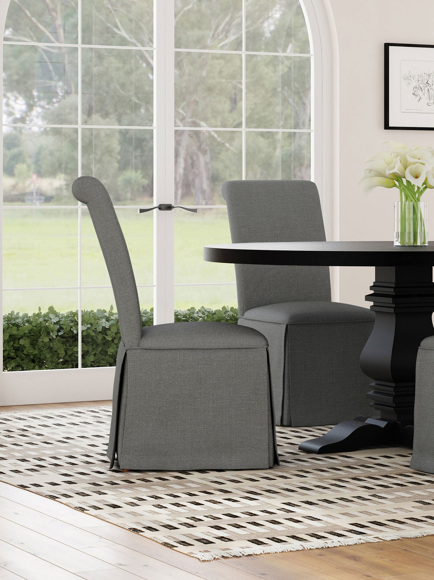 Chaise d'appoint Shawna