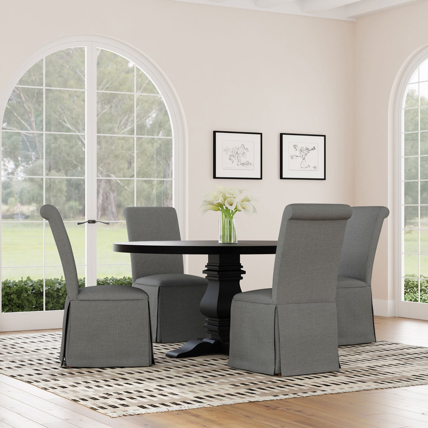 Chaise d'appoint Shawna