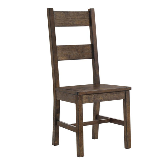 Chaises de salle à manger Coleman, brun doré rustique (lot de 2)