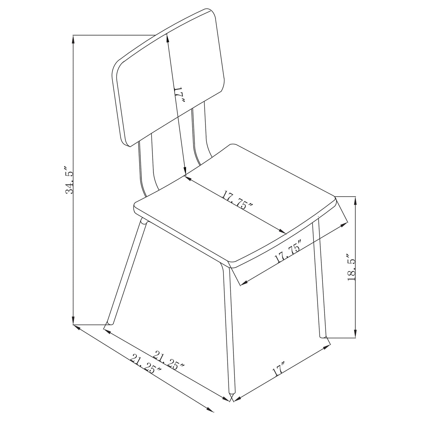 Chaise d'appoint Calla