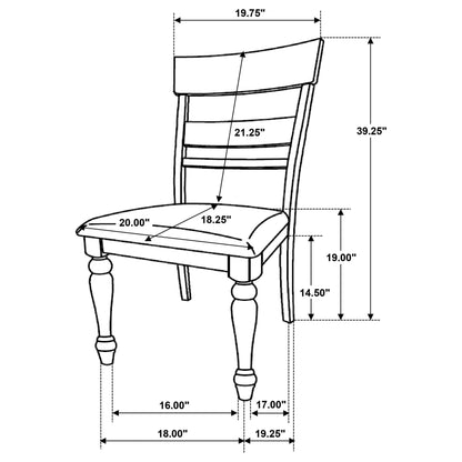 Chaise d'appoint Bridget