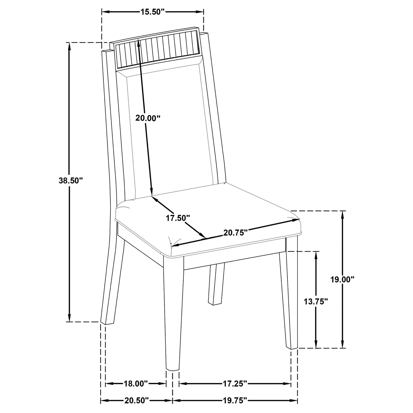 Chaise d'appoint Brookmead