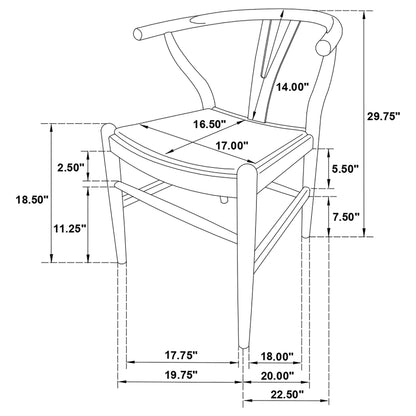 Chaise d'appoint Crestmont