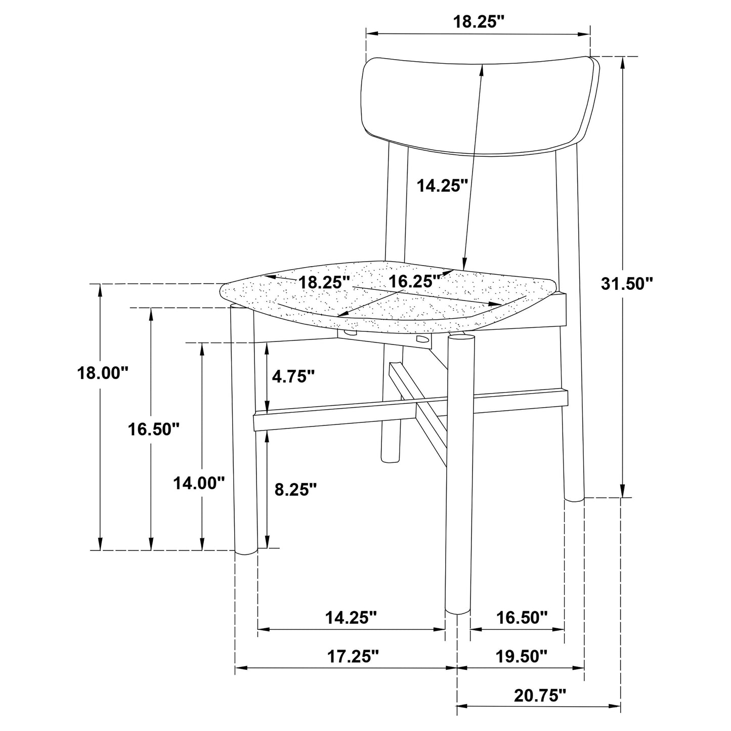Chaise d'appoint Parkridge