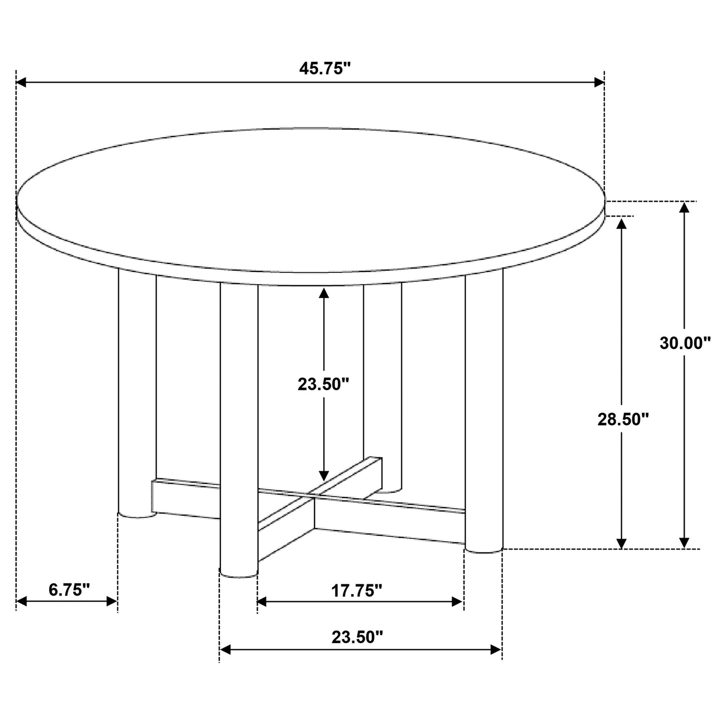 Table à manger Crestmore