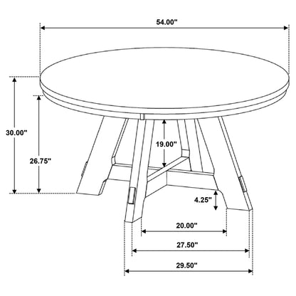 Table à manger Danvers