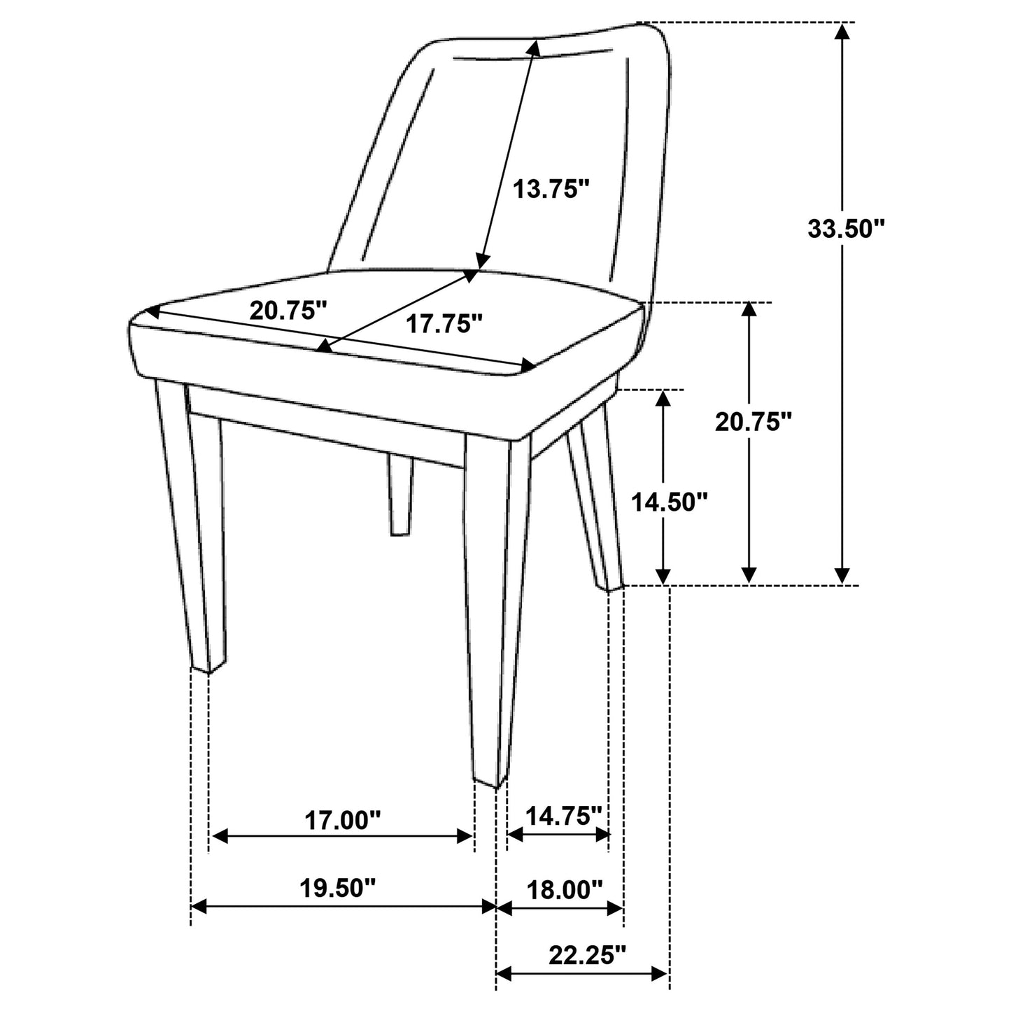 Chaise d'appoint Castlewood