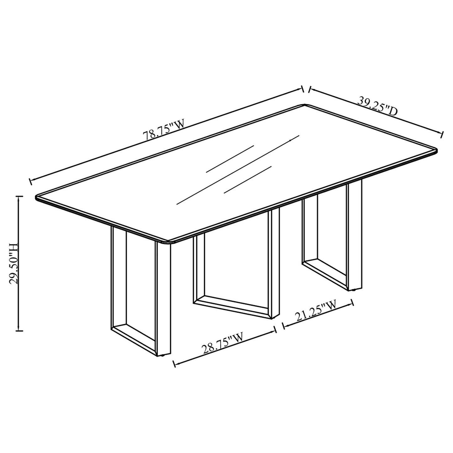 Table à manger Desden