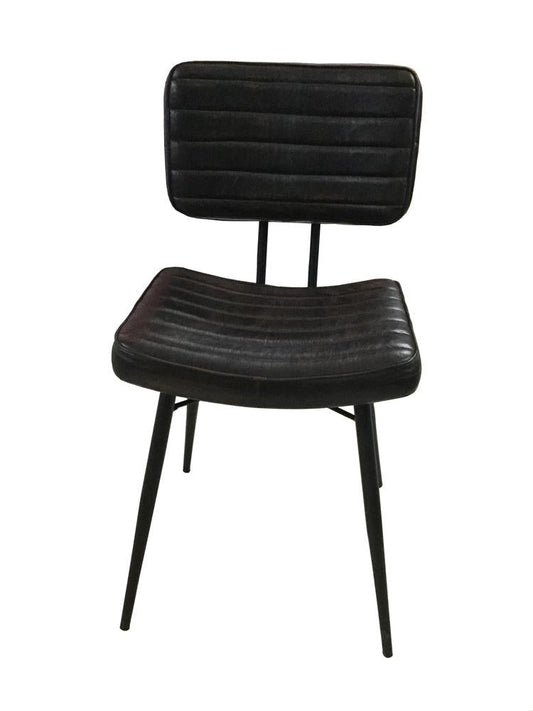 Fauteuils d'appoint rembourrés Partridge, couleur espresso et noir (lot de 2)