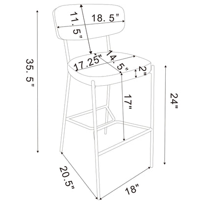 Tabouret de bar Elison