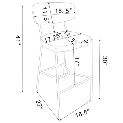 Tabouret de bar Elison