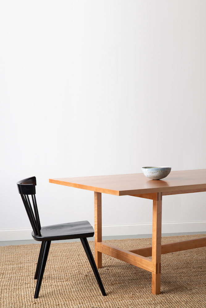 Chaise Boston - Chêne rouge noir