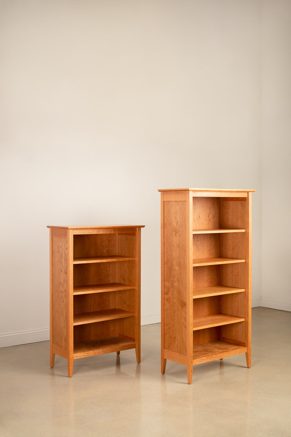 Bibliothèque Shaker - Cerisier