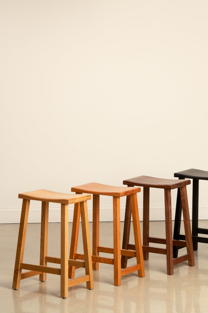 Tabouret Kenzai - Chêne blanc