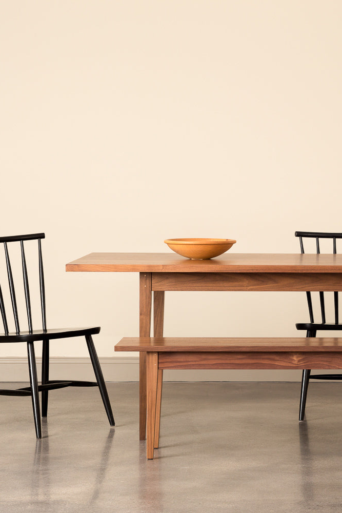 Banc Shaker Heirloom - Noyer