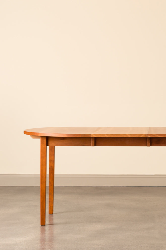Table à manger ovale extensible Shaker - Cerisier