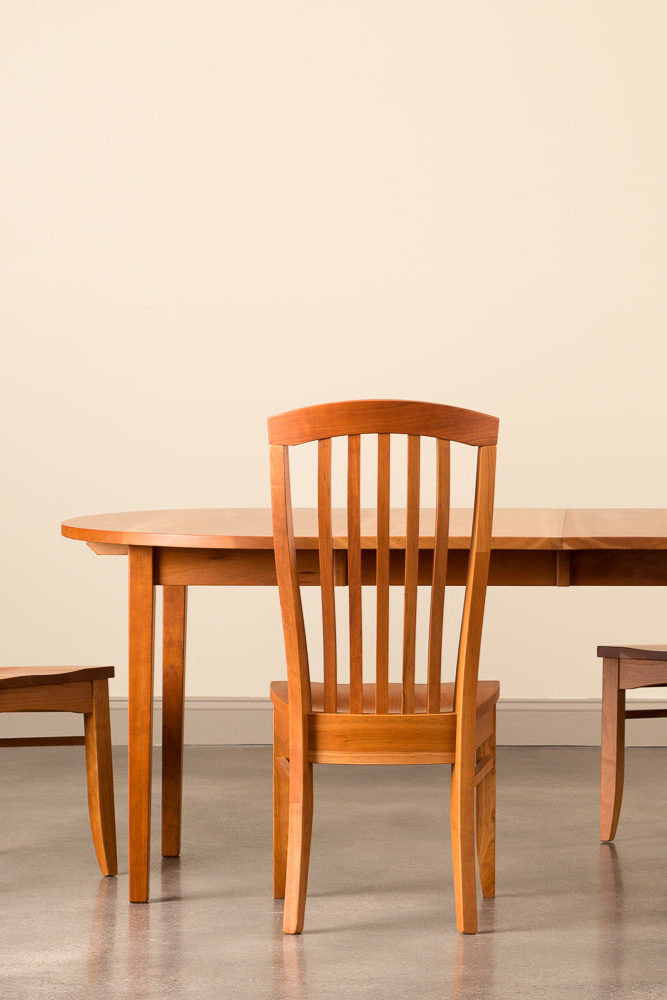 Table à manger ovale extensible Shaker - Cerisier