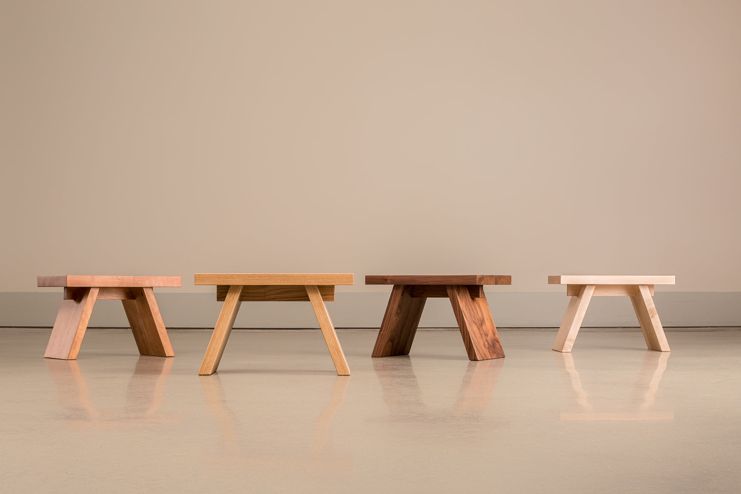 Tabouret de traite - Chêne blanc