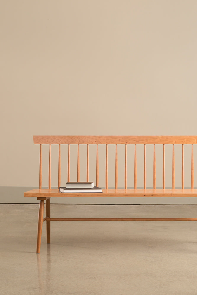 Banc Broadside - Cerisier