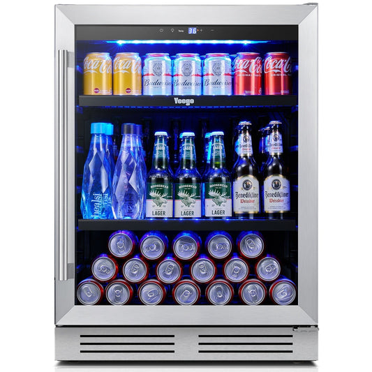 Réfrigérateur à boissons de 60 cm (24 pouces) - 140 canettes - pour sodas, vins et autres boissons - 60 cm (24 pouces)
