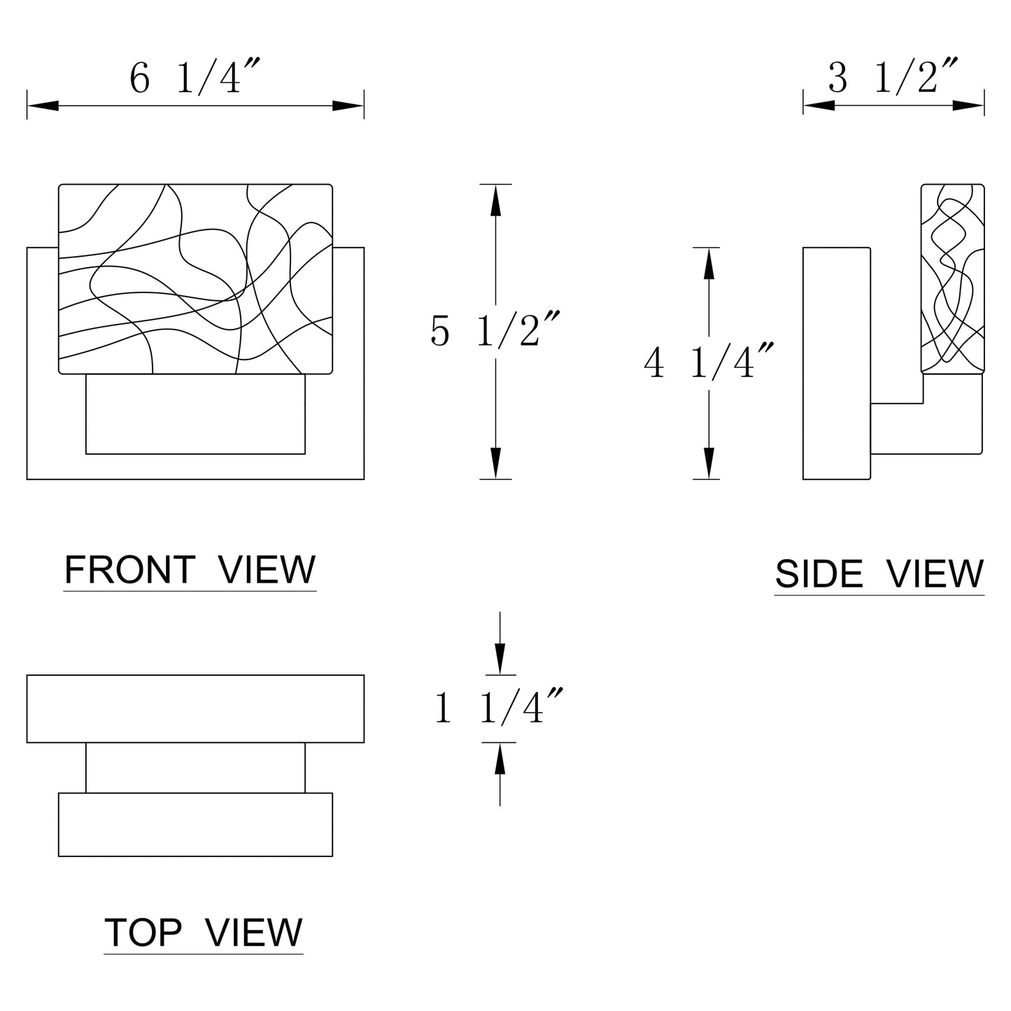 C Cattleya Luminaire de salle de bain à LED intégrée en acier inoxydable 3000K avec abat-jour en verre artistique - Chrome