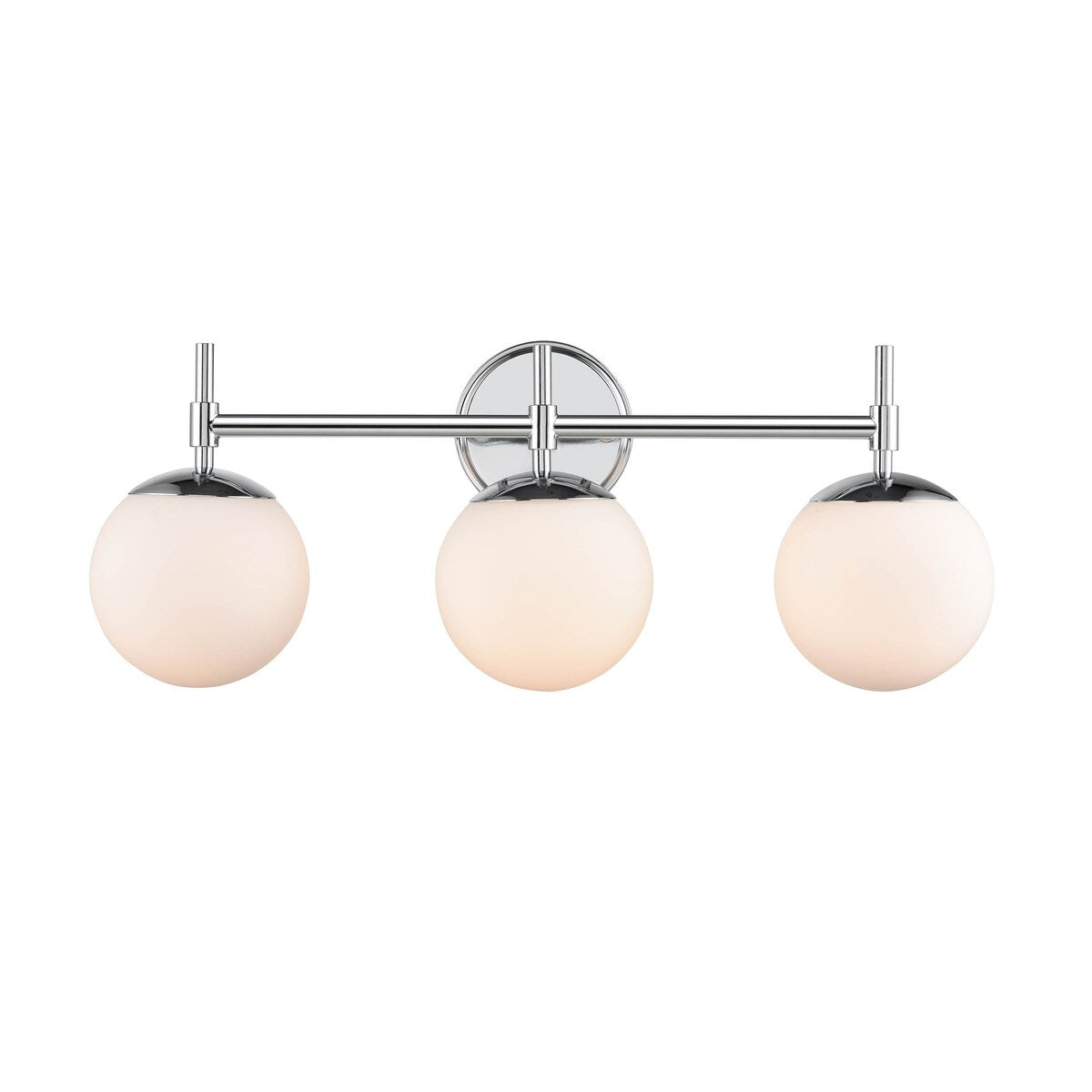 929 Lighting Lustre de salle de bain à 3 lumières avec finitions multiples et abat-jours en verre opale