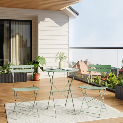 Ensembles de bistro de terrasse 3 pièces