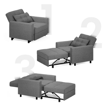 Canapé-lit convertible 3-en-1, canapé-lit escamotable, lit pliable pour salon.