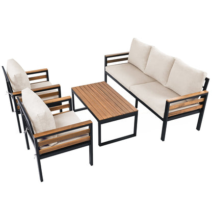 Ensemble de meubles de jardin 4 pièces