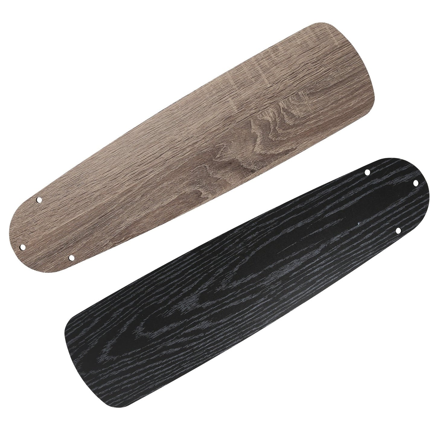 Ventilateur de plafond à LED intégré de 48 et 52 pouces avec lumière et télécommande, moteur à courant continu réversible.