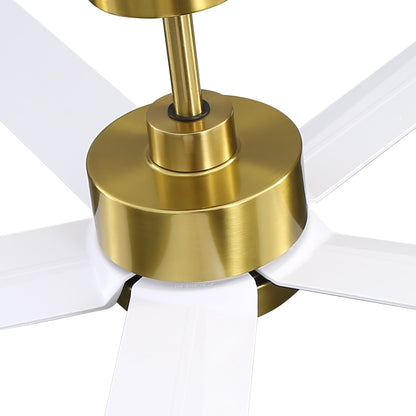 Ventilateur de plafond Breezary à 5 pales LED 65/52/42 avec kit d'éclairage et télécommande