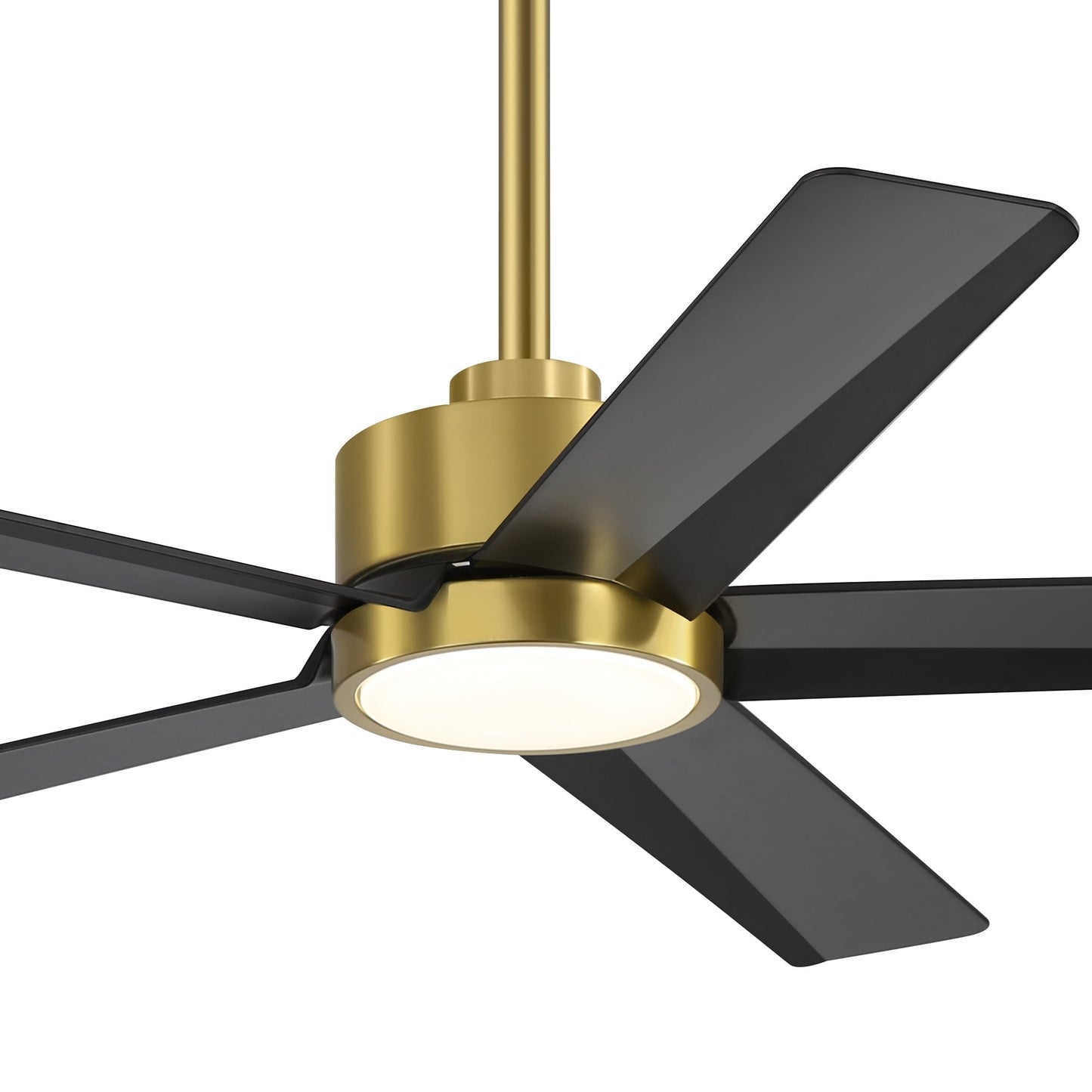 Ventilateur de plafond Breezary à 5 pales LED 65/52/42 avec kit d'éclairage et télécommande