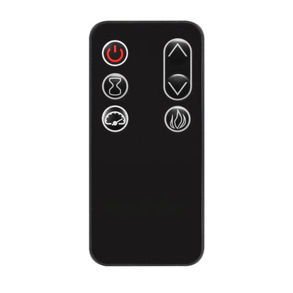 Mantel de cheminée à lambris de 52 pouces avec insert de foyer 3D