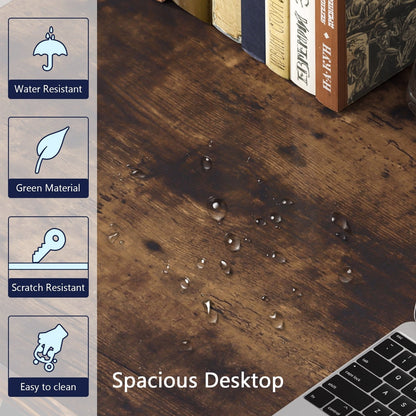 Bureau d'ordinateur robuste 55, bureau de bureau