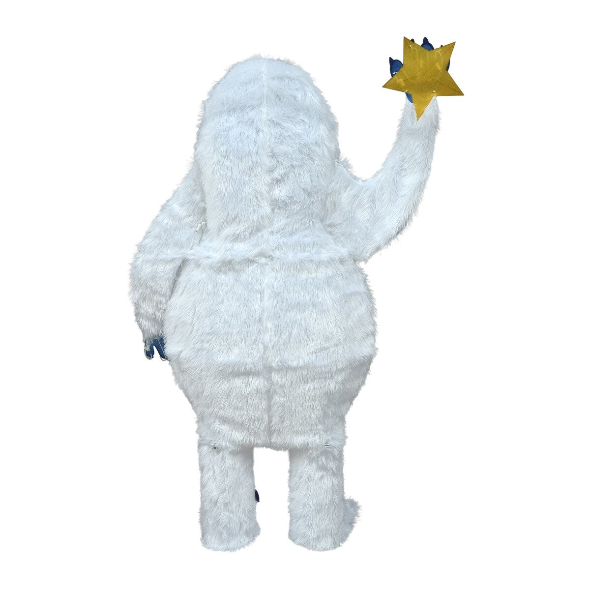 56 Rudolph Décoration de jardin LED 3D pré-éclairée en forme de bourdon avec étoile