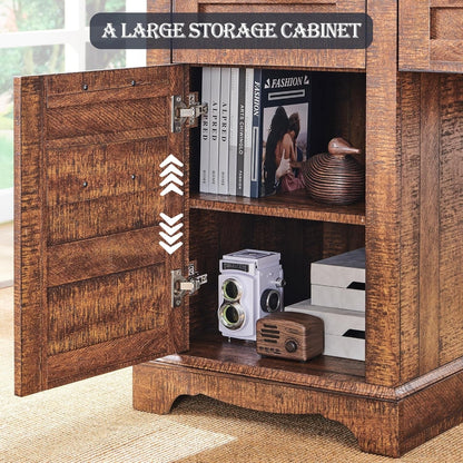 Bureau de direction en forme de L de style farmhouse, bureau d'angle en bois, bureau d'ordinateur