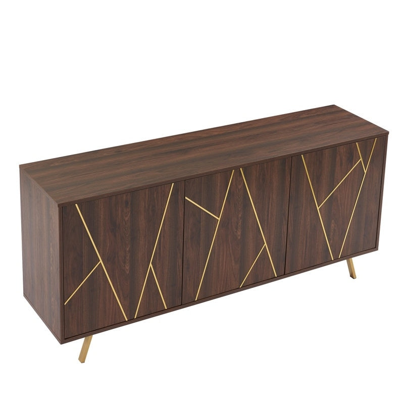 Buffet et meuble de rangement en bois de 160 cm de large