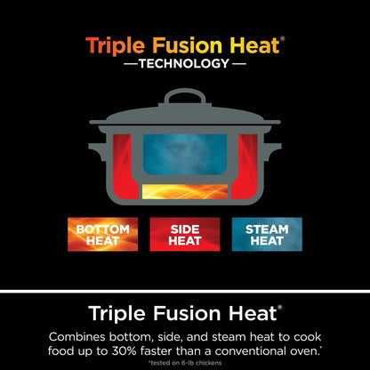 Multicuiseur 8,5 quarts, avec 8 fonctions en 1 : mijoteuse, cocotte, cuiseur vapeur, couvercle en verre, cuillère intégrée, casserole allant au four jusqu'à 260°C (500°F)