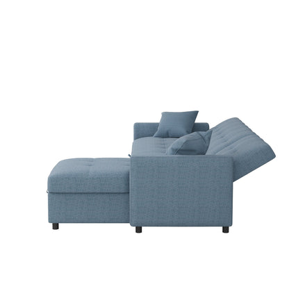 Canapé-lit et chaise longue réversibles de 208 cm de large