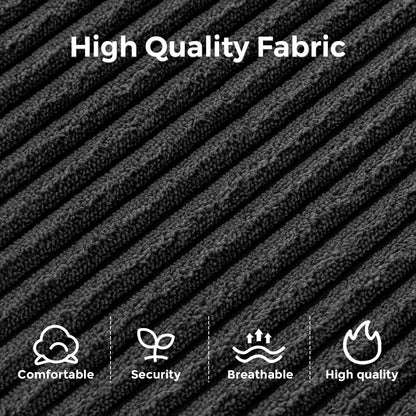 8 Canapé-lit pliable en velours côtelé, simple