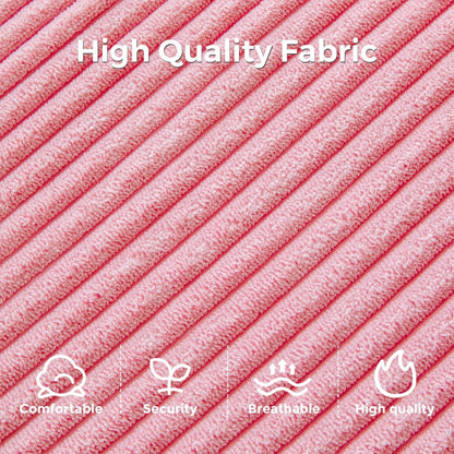 8 Canapé-lit pliable en velours côtelé, simple