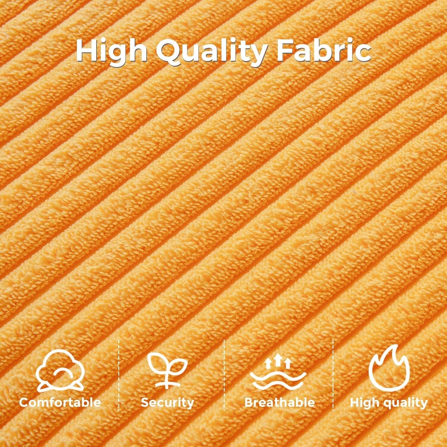 8 Canapé-lit pliable en velours côtelé, simple